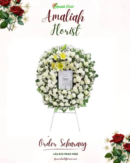 Krans Bunga Duka Wonosri